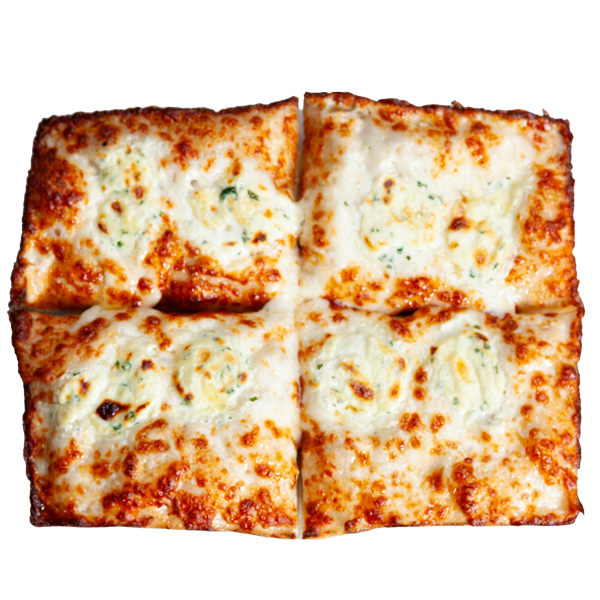 Detroit White, Detroit Style Pizza Image
